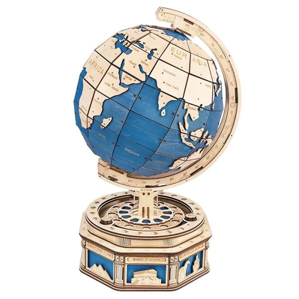 3D Wooden Puzzle The Globe