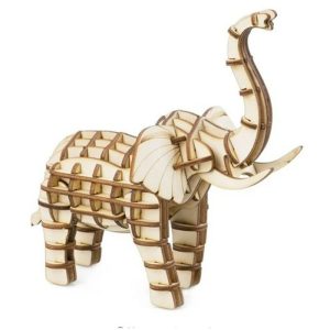Robotime DIY Mini Elephant Wooden Puzzle
