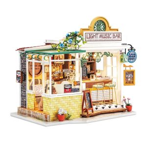 Light Music Bar DIY Miniature House