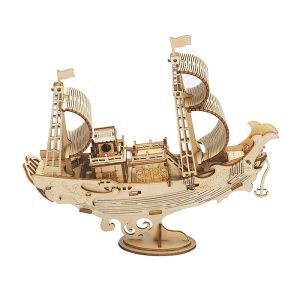 Japanese Diplomatic Ship 3D Wooden Puzzle