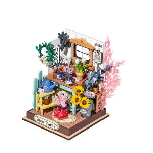 Rolife Dreaming Terrace Garden DIY Miniature House - 72 PCS