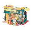 Rolife Rainbow Candy House DIY Miniature House - 179 PCS