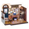 Rolife Mose s Detective Agency DIY Miniature House Kit - 159 PCS