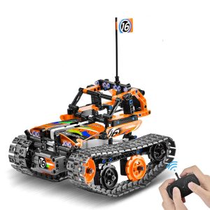 Remote Control Block Kit Building Blocks High Speed Stunt Car 3 In 1 - 392 Pieces