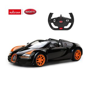 R/C Bugatti Sport Black - Orange 1.14