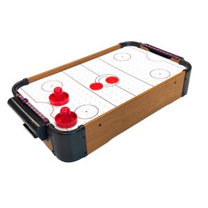 Compact Tabletop Air Hockey Game Set - Portable, High-Quality, and Perfect for Game Nights*