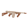 rokr submachine gun 3d wooden puzzle
