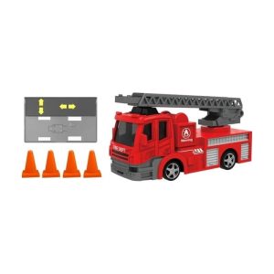R/C Fire Truck with Remote Control 2.4GHz, Mini City Service
