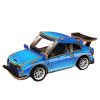 Sports Car with Pull Back Gear Box - 3D Wood Puzzle (22 Pieces) Mini Model Vehicle