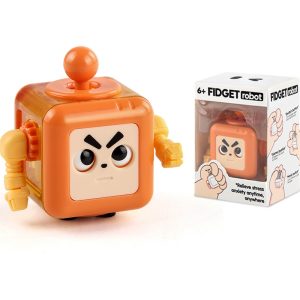 Fidget Robot - Portable Stress Relief Toy with Switch Button, Game Joystick, Hand Switch - Suitable for Age 6+ (Assorted Colors, Styles May Vary)